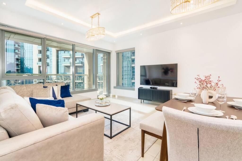 New! Luxury 3Bedroom With Spectacular Burj Views Downtown Dubai Dış mekan fotoğraf