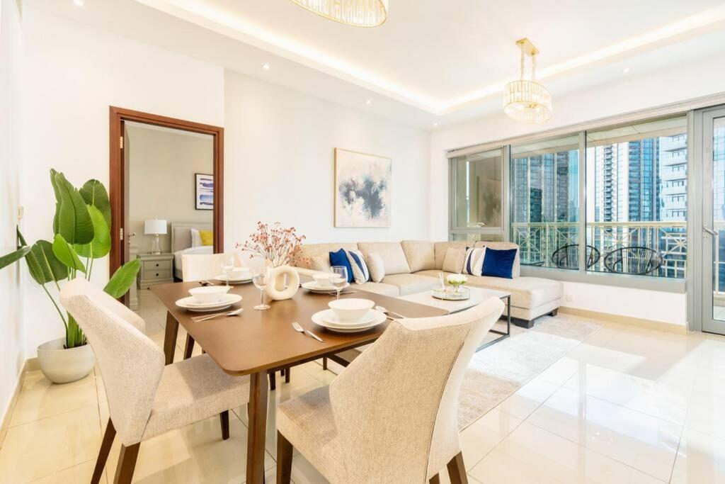 New! Luxury 3Bedroom With Spectacular Burj Views Downtown Dubai Dış mekan fotoğraf
