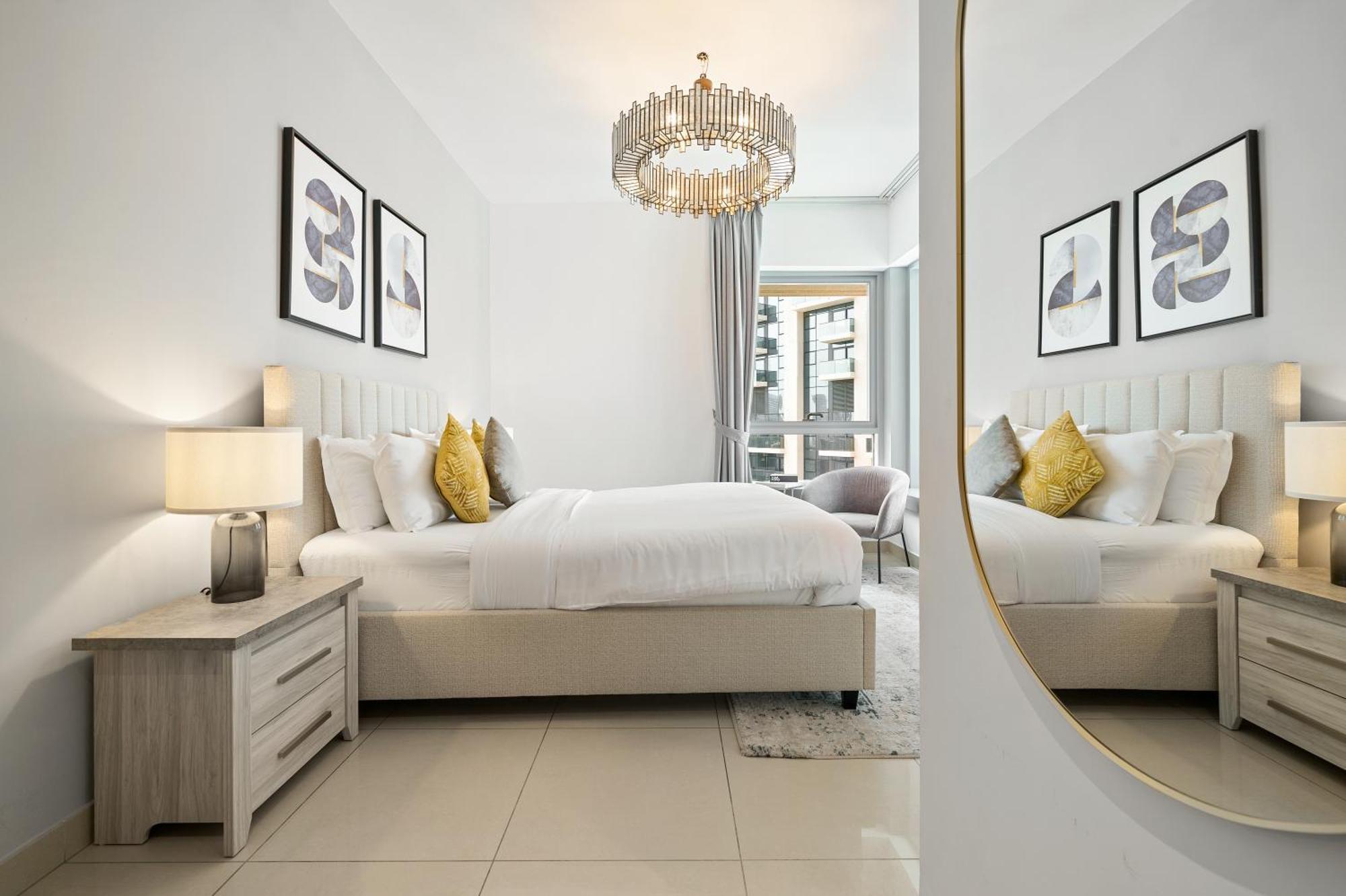 New! Luxury 3Bedroom With Spectacular Burj Views Downtown Dubai Dış mekan fotoğraf