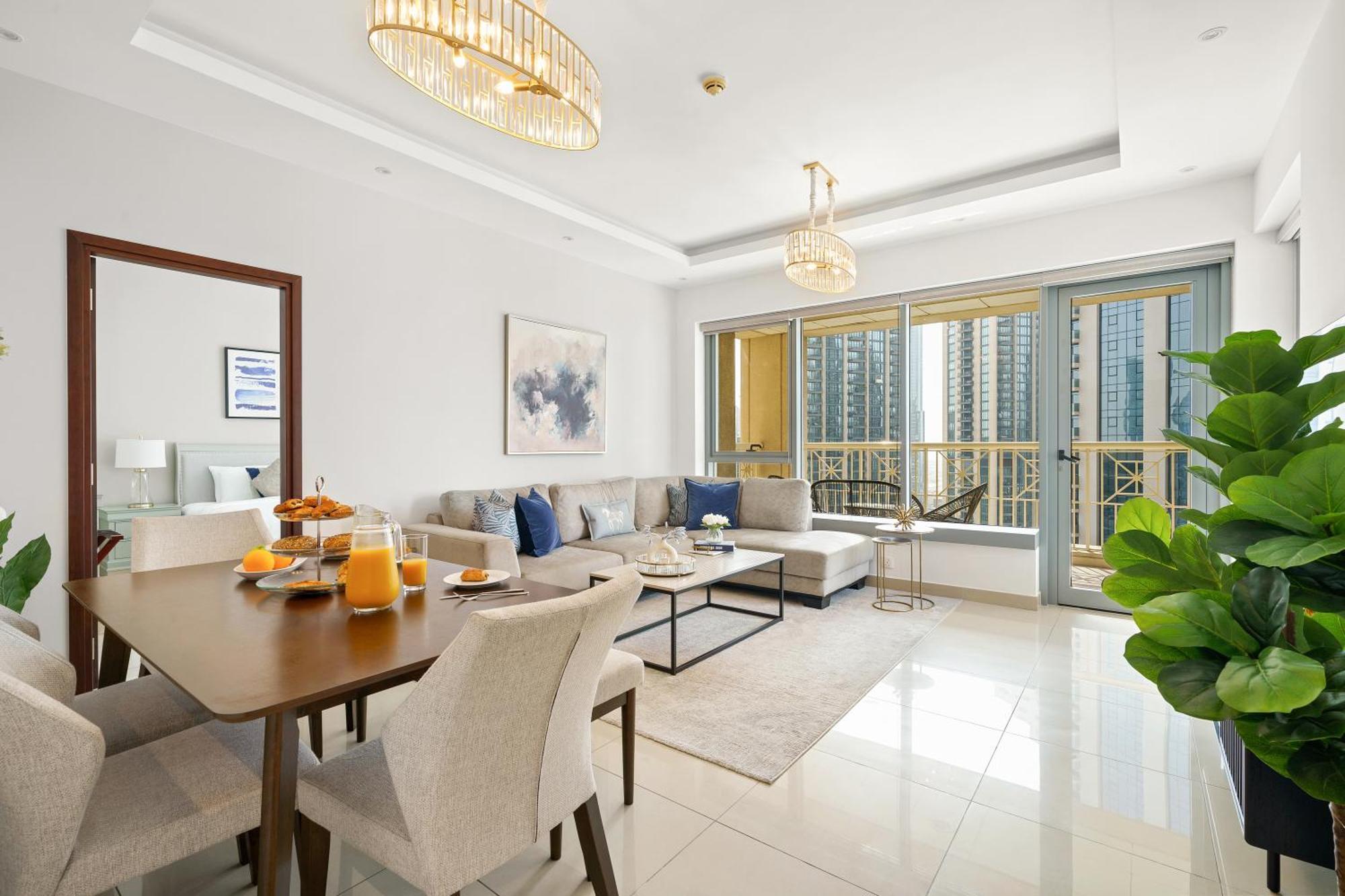 New! Luxury 3Bedroom With Spectacular Burj Views Downtown Dubai Dış mekan fotoğraf