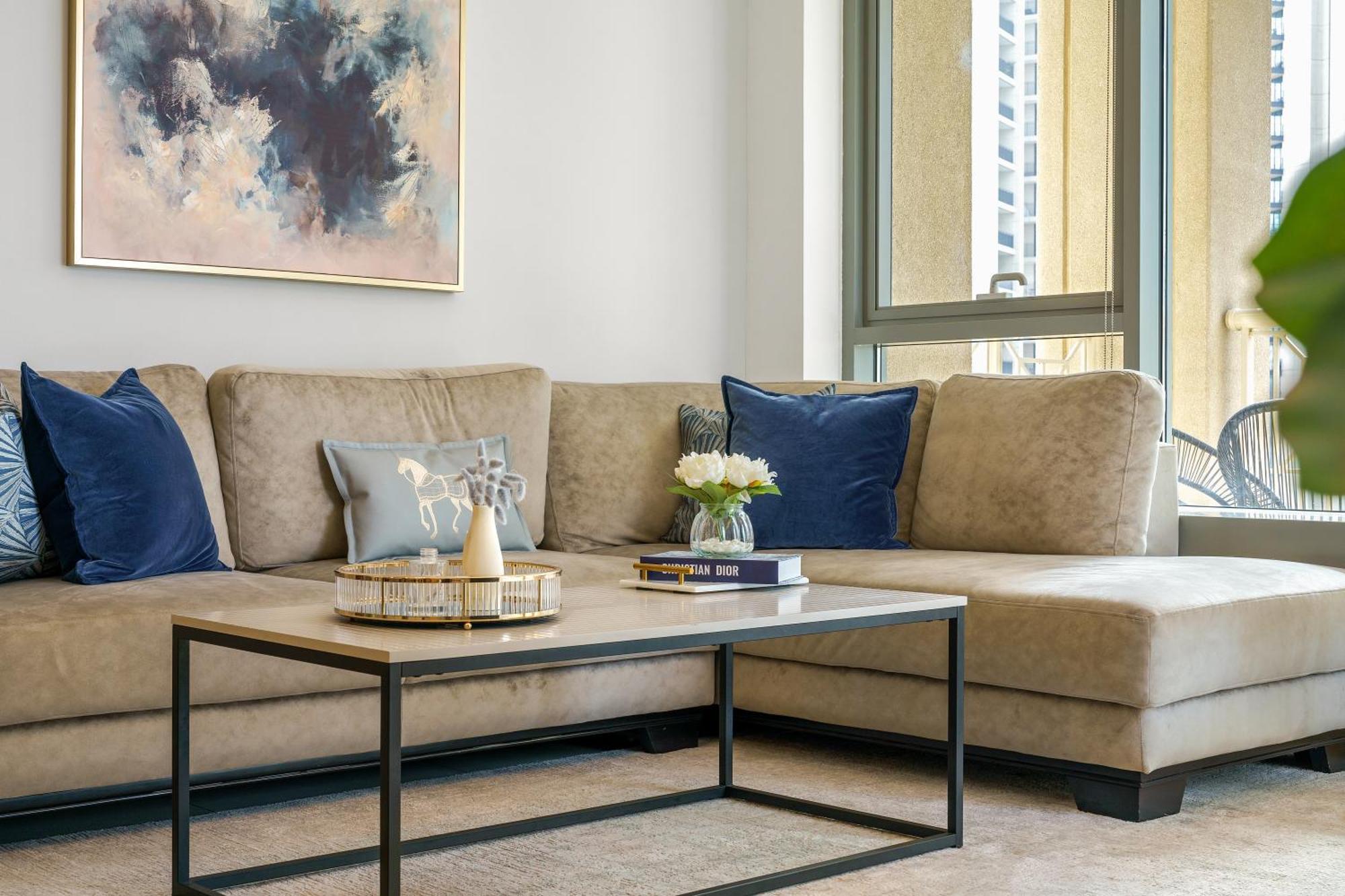 New! Luxury 3Bedroom With Spectacular Burj Views Downtown Dubai Dış mekan fotoğraf